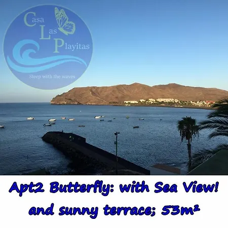Casa Playitas -clp- Sea View - In 1 Minute Ocean Daire