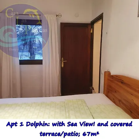 Casa Playitas -clp- Sea View - In 1 Minute Ocean Daire *