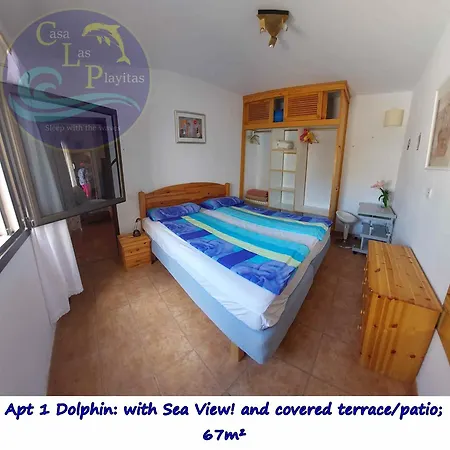 Casa Playitas -clp- Sea View - In 1 Minute Ocean Apartament